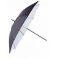 Falcon Eyes flitsparaplu UR-32WB wit/zwart 70 cm